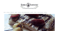 Desktop Screenshot of edibletapestry.com