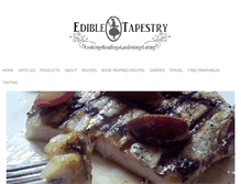 Tablet Screenshot of edibletapestry.com